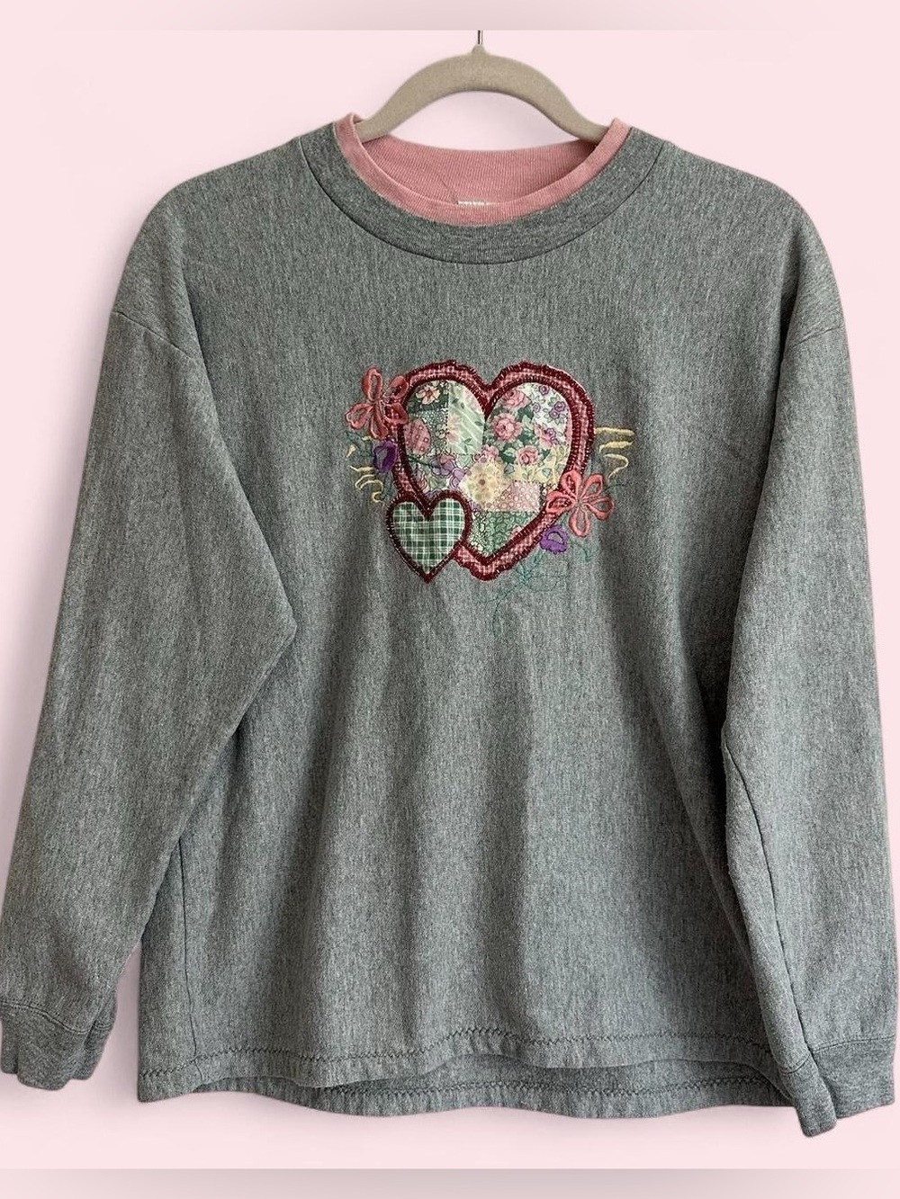 Vintage Bobbie Brooks Patchwork Heart
Sweatshirt